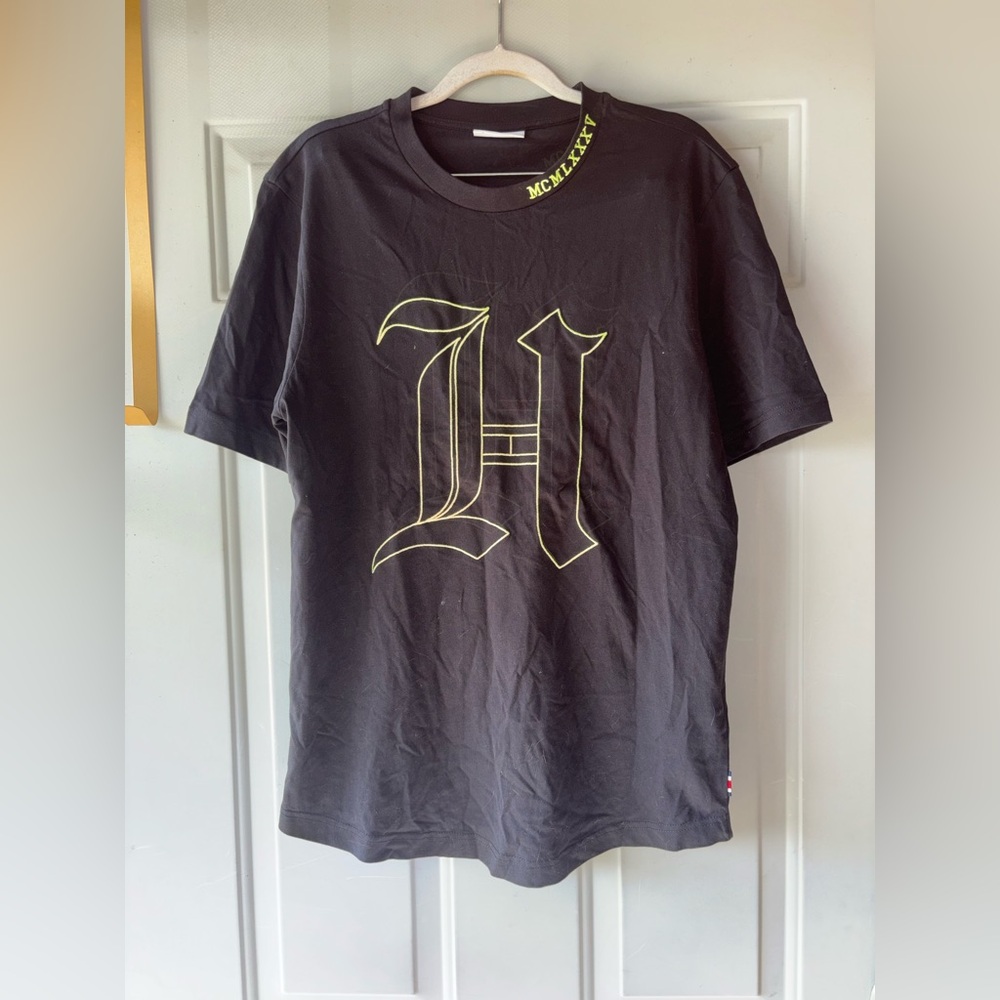 Lewis Hamilton X Tommy Hilfiger black graphic tee size M